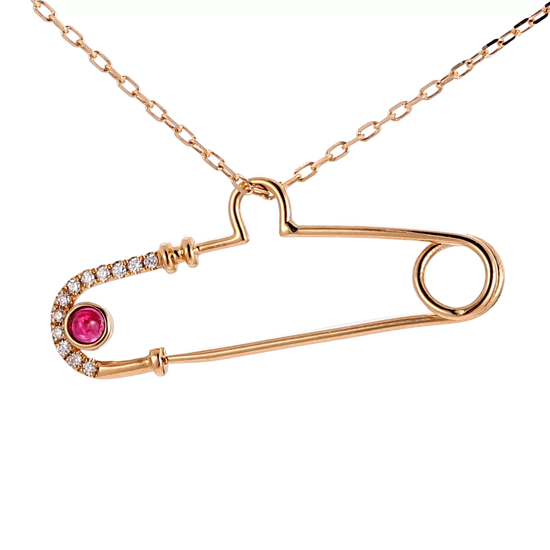 IMG_7583-scaled-1 Dual-Function Diamond Pendant | 18K Brooch/Pendant withDiamonds(pendant only) - Image 1