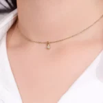 Round Cut Diamond Pendant Necklace Paved Ladybug Charm Style(pendant only) - Image 4