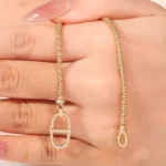 Universal Buckle Pendant | 18K Yellow Gold with Diamond-Encrusted Universal Buckle(Pendant only) - Image 4