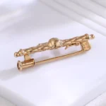 Multi-functional Pendant | Two-in-One 18K Brooch/Pendant with Round Diamond(pendant only) - Image 5