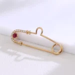Dual-Function Diamond Pendant | 18K Brooch/Pendant withDiamonds(pendant only) - Image 4
