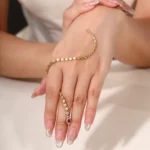 Ruby Snake Bracelet | 18K Yellow Gold Ruby-Eyed Snake with Lab Diamonds​ - Image 6