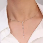 The “Liquid Fire” Bridal Drop Y-Necklace by Raquel Redman - Image 6