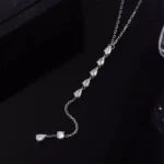 The “Liquid Fire” Bridal Drop Y-Necklace by Raquel Redman - Image 5