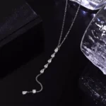 The “Liquid Fire” Bridal Drop Y-Necklace by Raquel Redman - Image 4