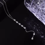 The “Liquid Fire” Bridal Drop Y-Necklace by Raquel Redman - Image 3