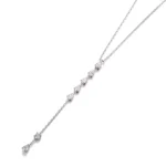 The “Liquid Fire” Bridal Drop Y-Necklace by Raquel Redman - Image 2