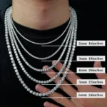 *Special Offer: s925 Silver Moissanite Tennis Chain - Image 2